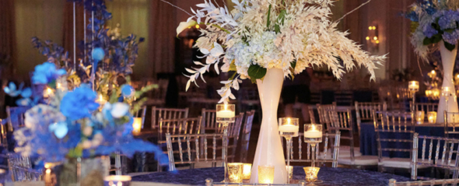 Corporate Events Floral Gallery - Gala Table Floral Centerpieces